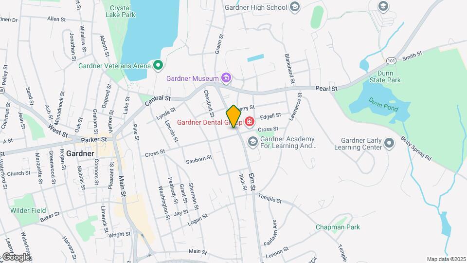 105 Elm St Map and Location Details