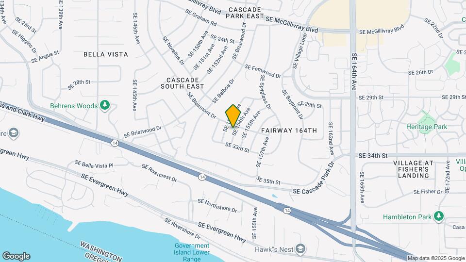 3116 SE 154th Ave Map and Location Details