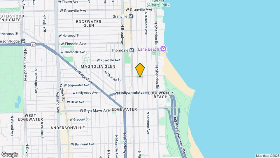 5751-53 N Winthrop Ave. Mapa y Detalles de la Ubicación