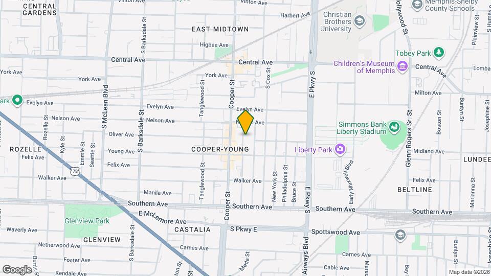 910 Blythe St Map and Location Details