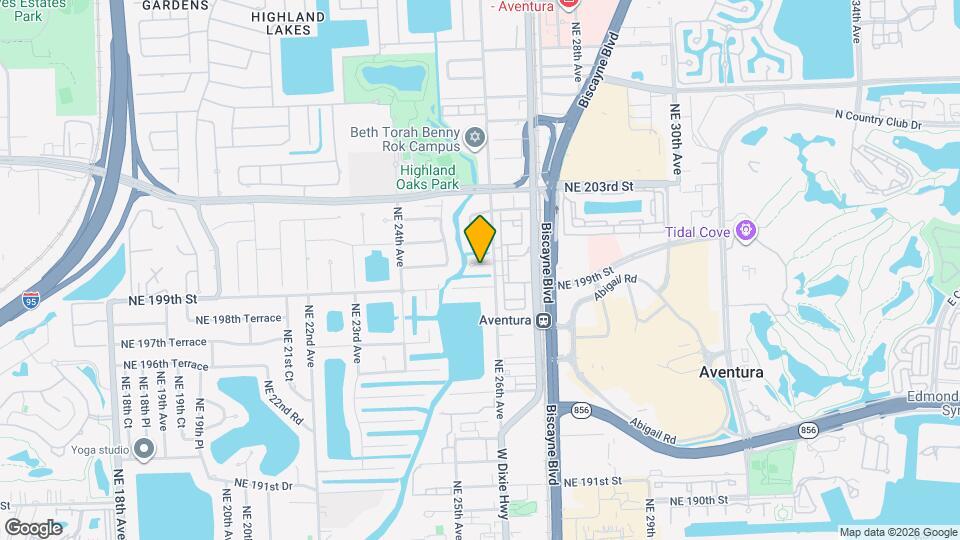 2560 NE 200th St Map and Location Details