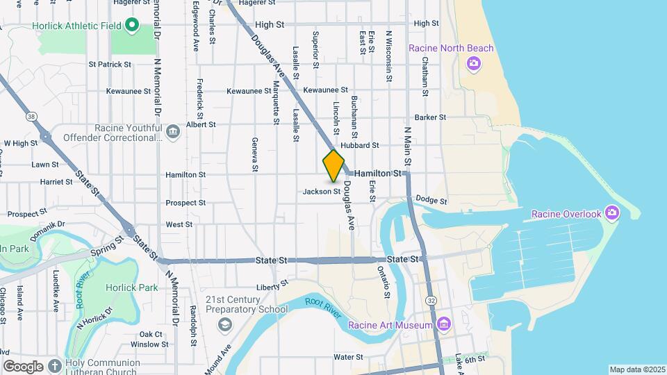 806 Jackson St-Unit -Lower Map and Location Details