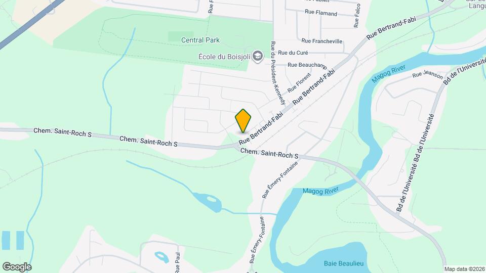 6585 Bertrand-Fabi Rue Map and Location Details