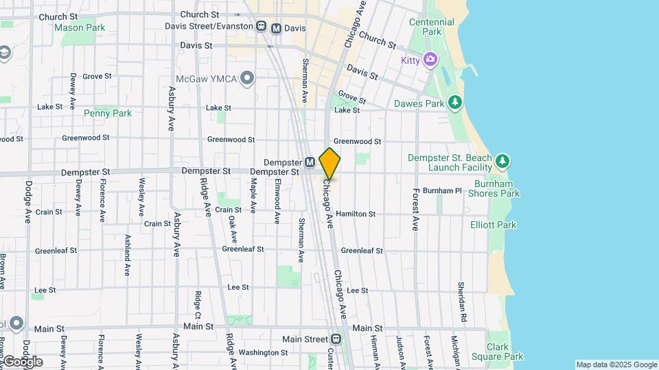 1239 Chicago Ave, Unit 2 Map and Location Details