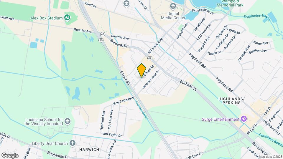 755 E Boyd Dr, Unit #D Mapa y Detalles de la Ubicación