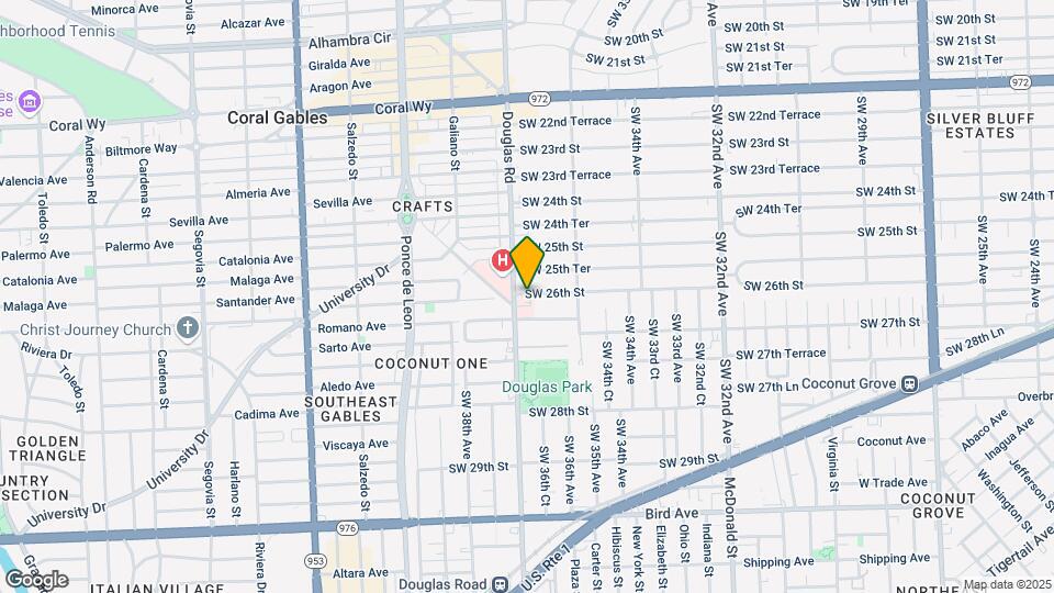 3682 SW 26th St Map and Location Details