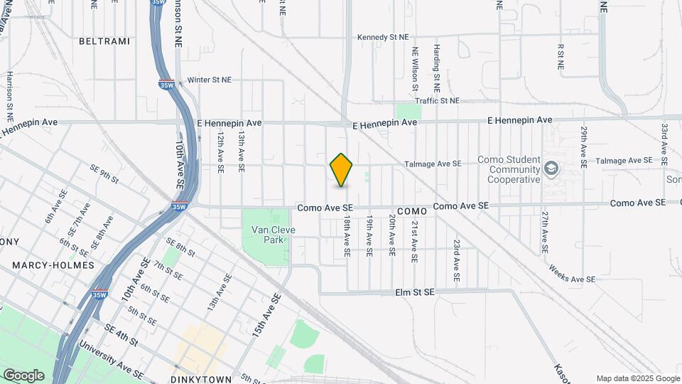 1023 18th Ave SE Mapa y Detalles de la Ubicación