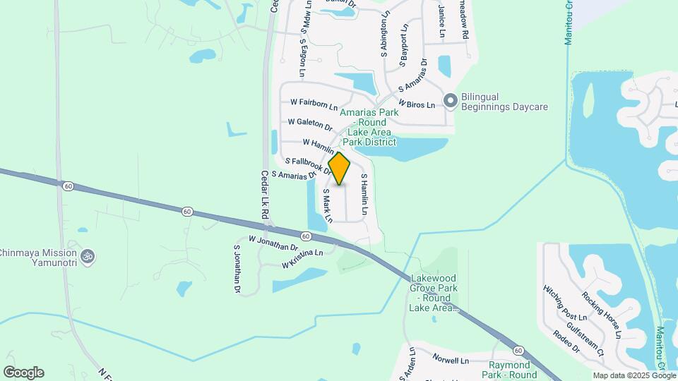 1794 S Fallbrook Dr Map and Location Details
