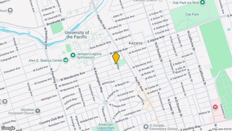 3011 Allston Way Map and Location Details