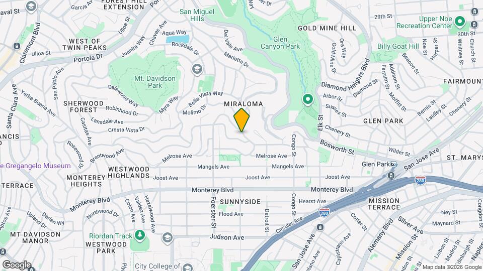 724 Teresita Blvd Map and Location Details