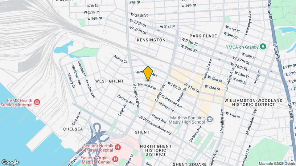 900 Brandon Ave Mapa y Detalles de la Ubicación