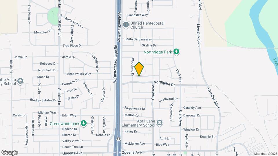 1172 Willow Creek Dr Map and Location Details