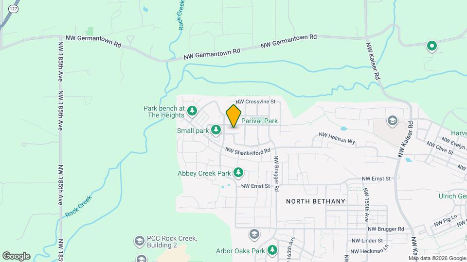 16985 NW Madrone St Map and Location Details