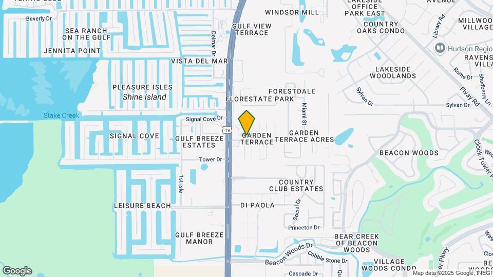 7031 Terrace Dr Map and Location Details