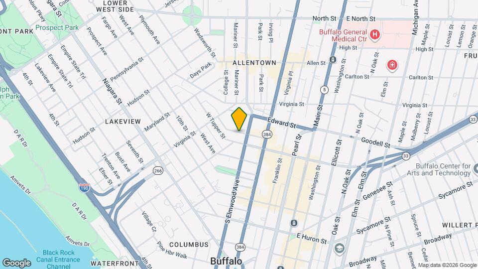 58 Trinity Pl Map and Location Details