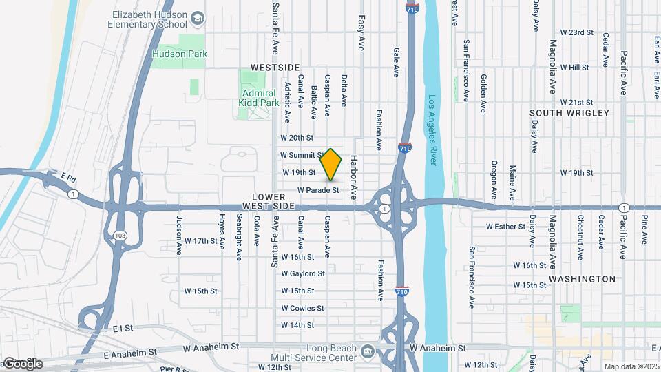 1465 W Parade St Map and Location Details