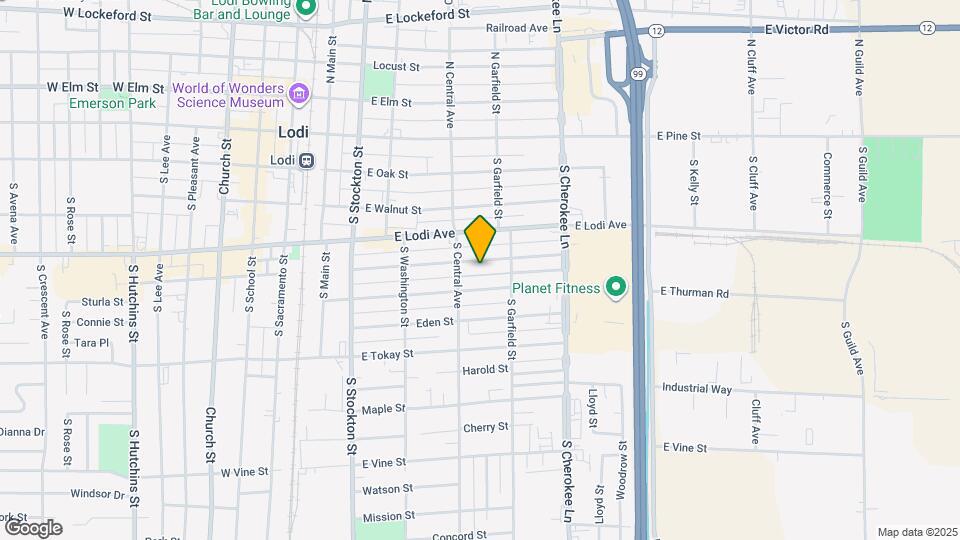 416 Hilborn St Map and Location Details