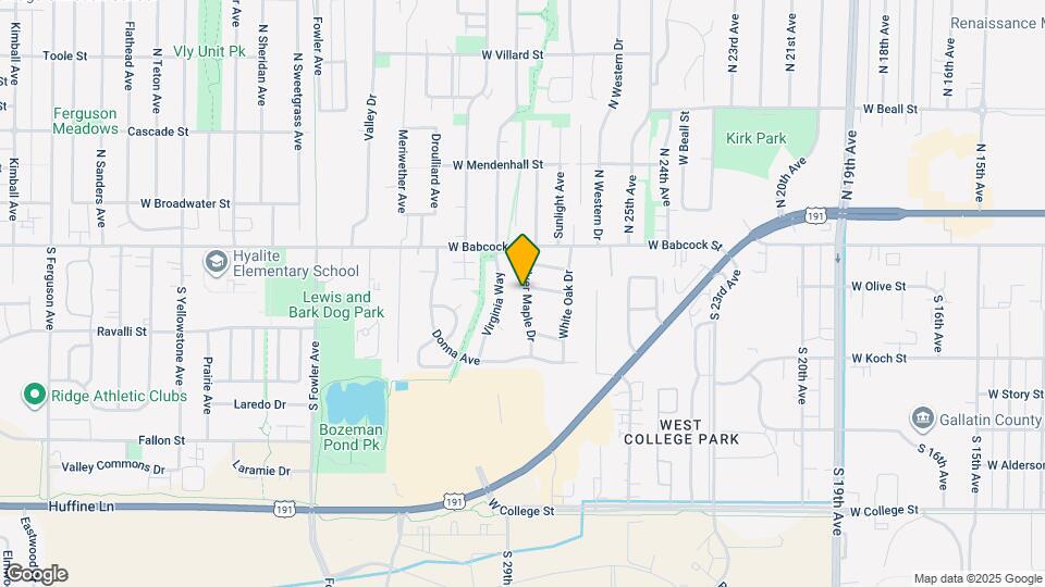 217 Silver Maple Dr Map and Location Details