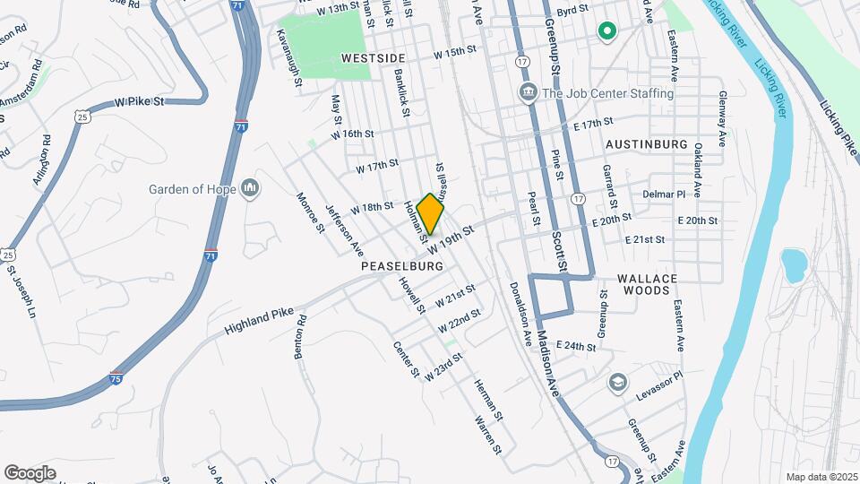 1838 Holman St Map and Location Details