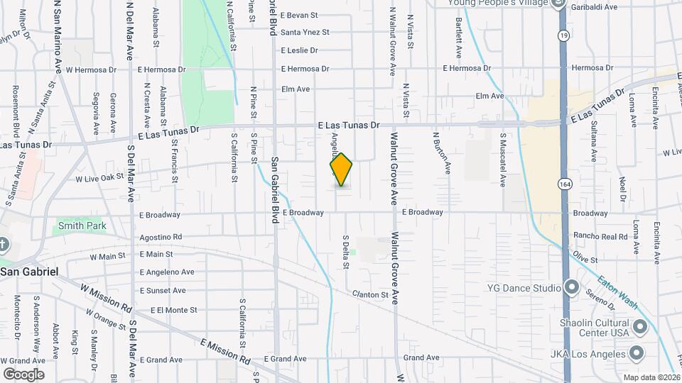 5532 Angelus Ave Map and Location Details