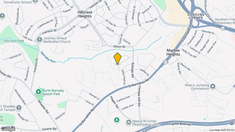 4605 Akron St Map and Location Details