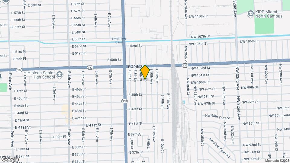 948 E 47th St Map and Location Details