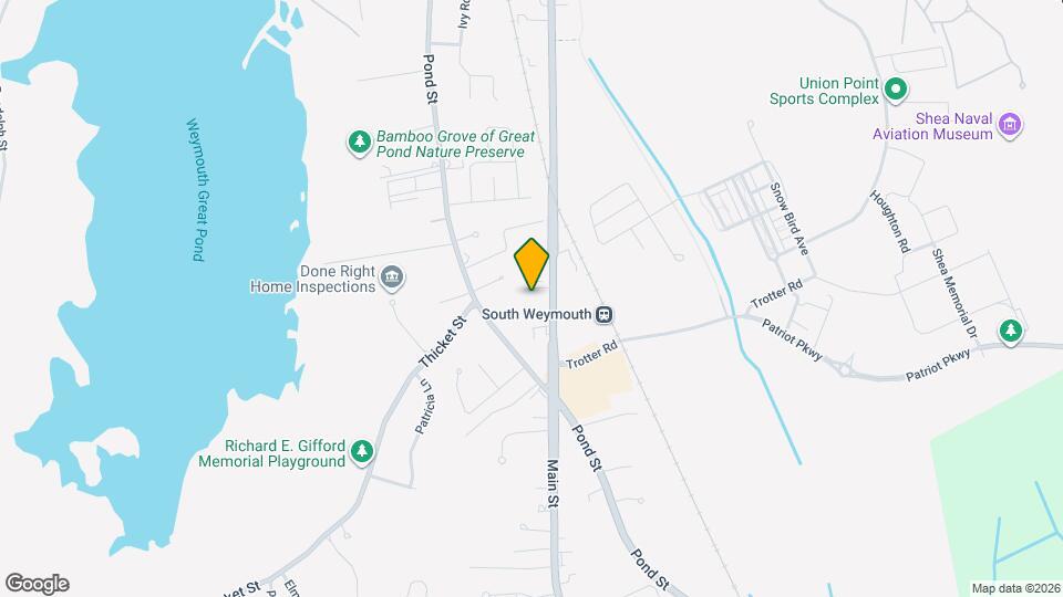 The Current Weymouth Mapa y Detalles de la Ubicación