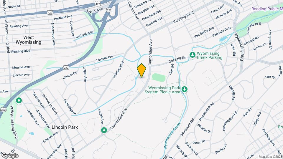 1801 Cambridge Ave, Unit Tennis Park Condominiums Map and Location Details