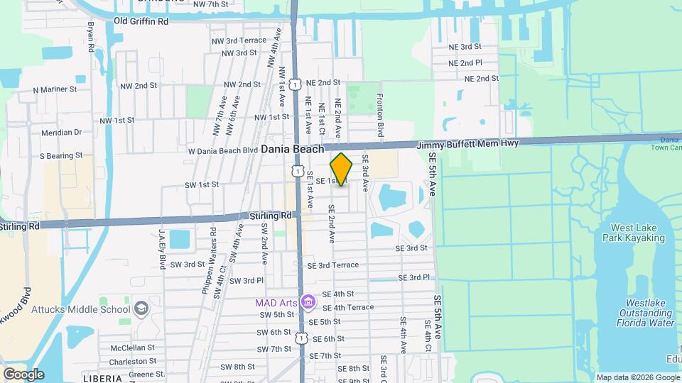 211 SE 1st Terrace Mapa y Detalles de la Ubicación