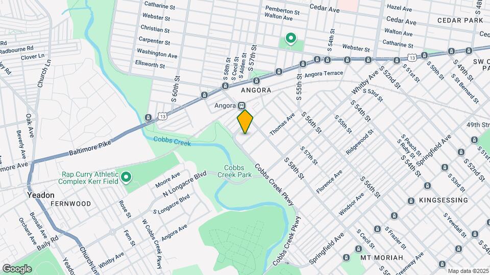 5843 Ashland Ave Map and Location Details