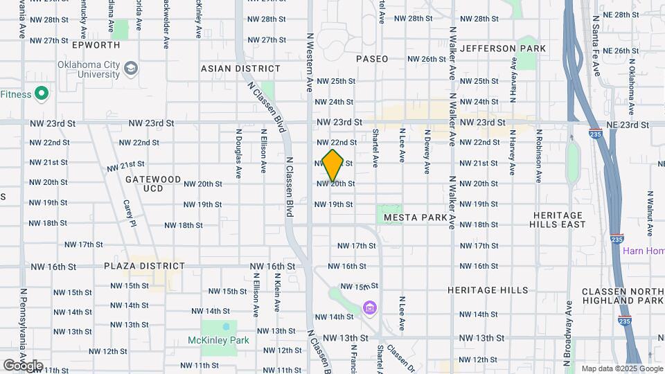 930-932 NW 20th St Mapa y Detalles de la Ubicación