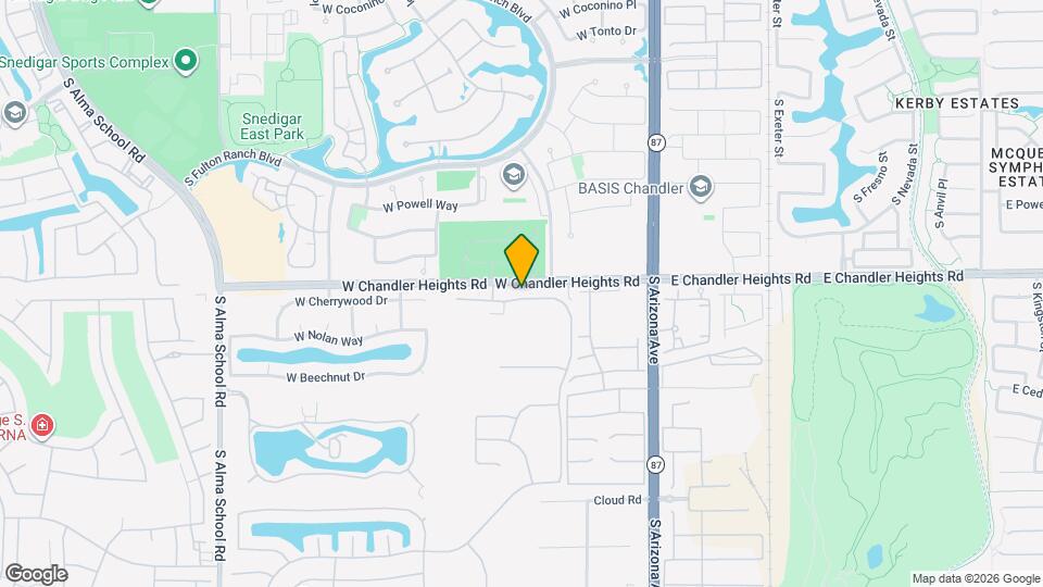 420 W Cherrywood Dr Map and Location Details