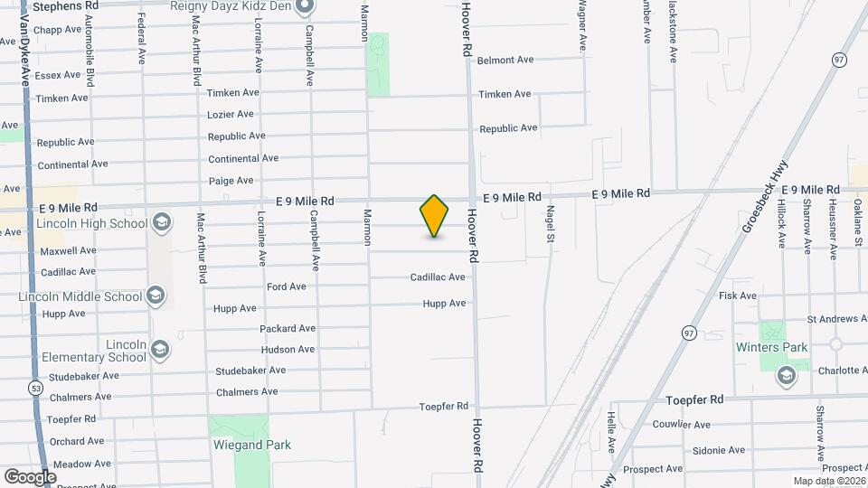 11493 Maxwell Ave Map and Location Details