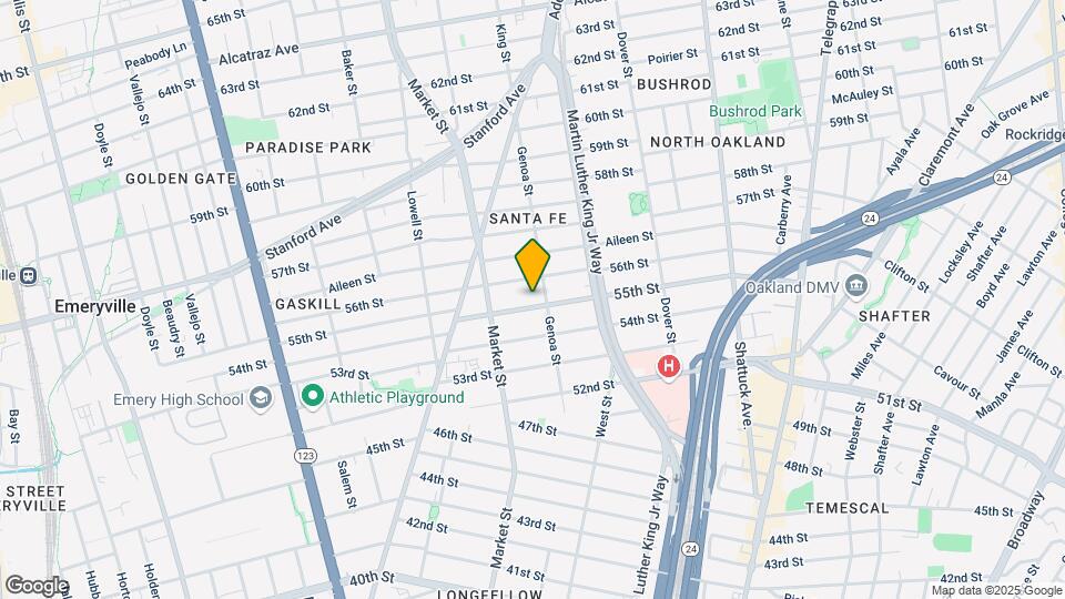 860 55th St, Unit A Mapa y Detalles de la Ubicación