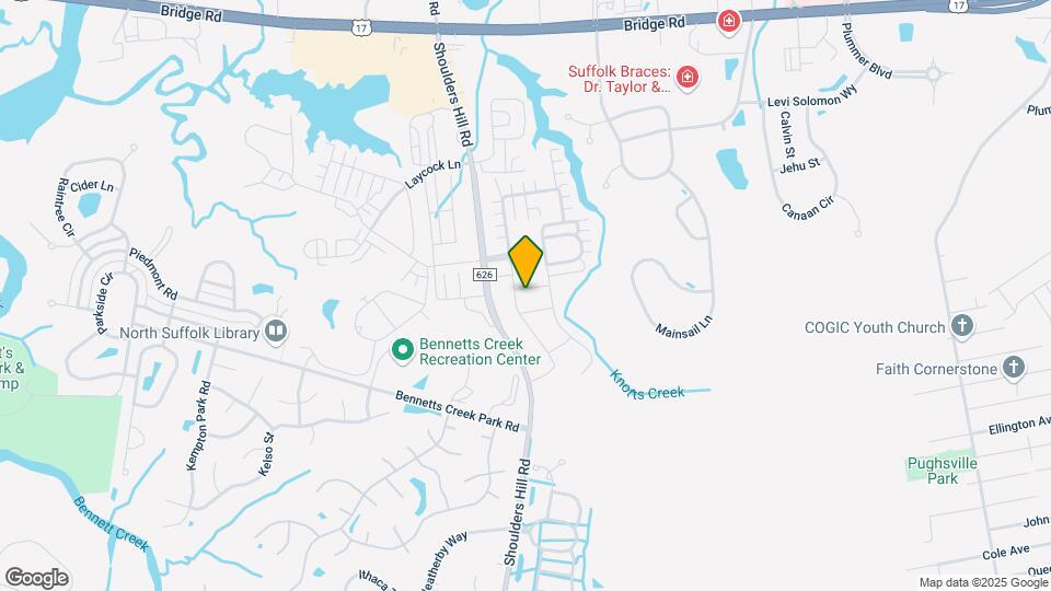 202 Bennetts Grove Ln Map and Location Details