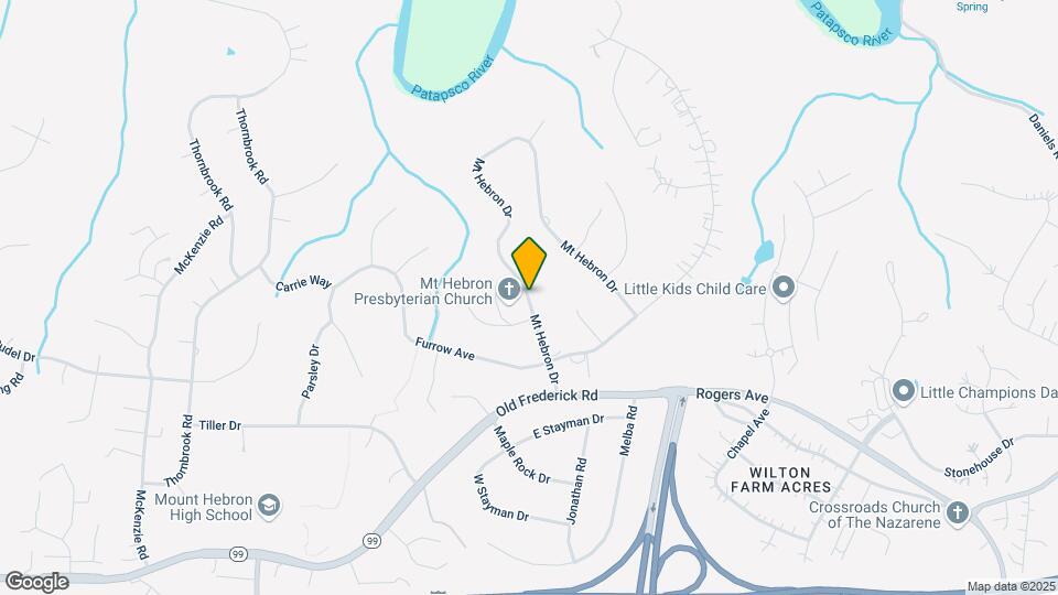 2331 Mt Hebron Dr Map and Location Details