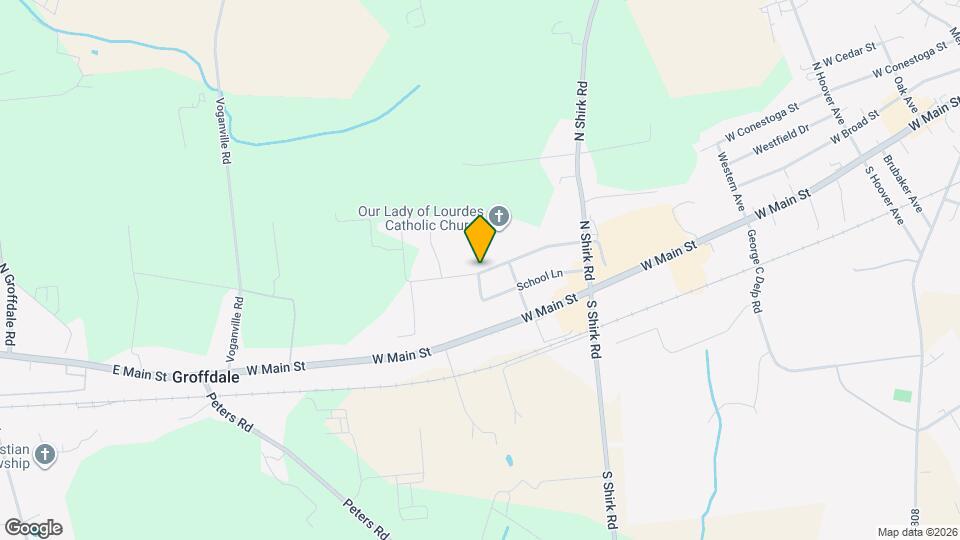 821 Walnut St Map and Location Details