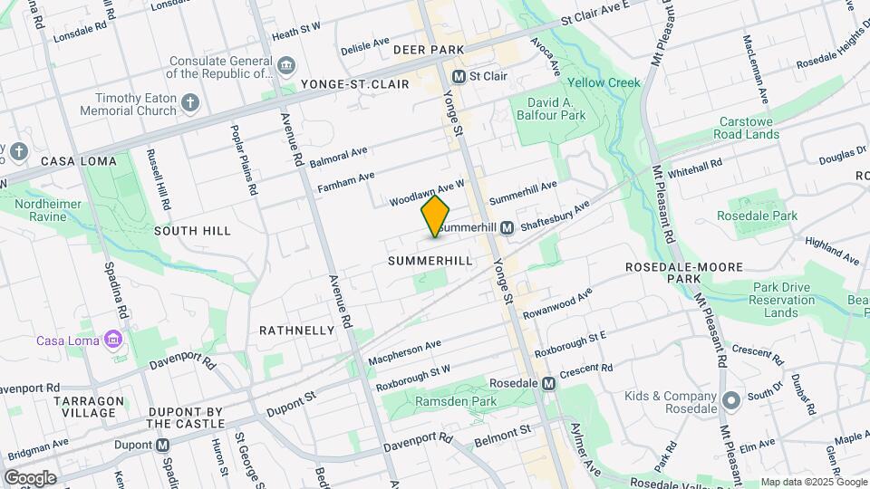 58 Alcorn Av Map and Location Details