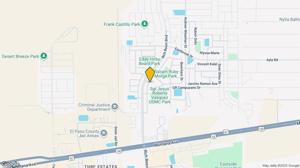 4636 Joseph Rodriguez Dr Map and Location Details