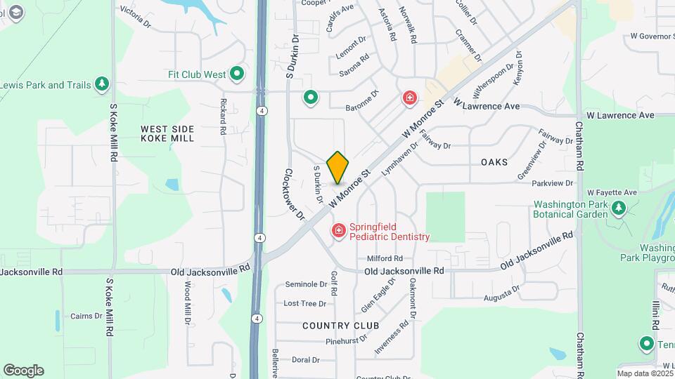 2539 W Monroe St Map and Location Details