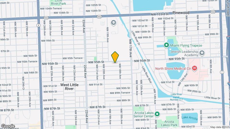 1835 NW 94th St Map and Location Details