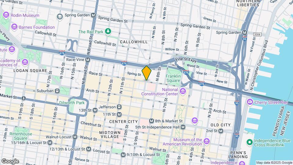 157 N 9th St Map and Location Details