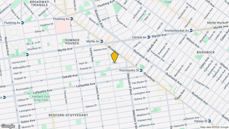 436 Pulaski St, Unit 1 Mapa y Detalles de la Ubicación