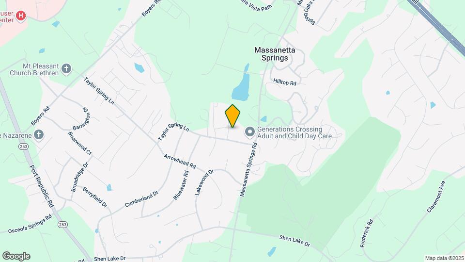 1215 Harvest Ct Map and Location Details