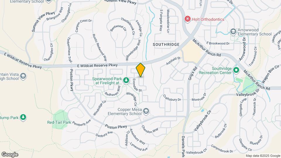 10674 Cherrington St Map and Location Details