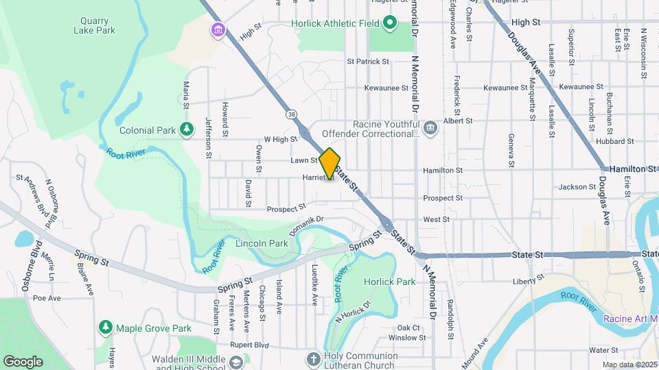 1927 Harriet St Map and Location Details