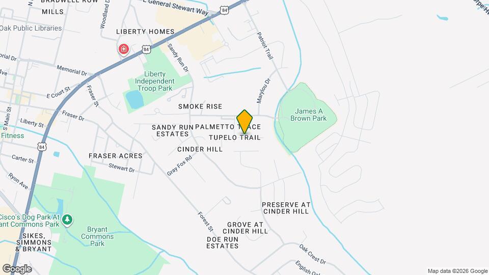 707 Thornwood Way Map and Location Details