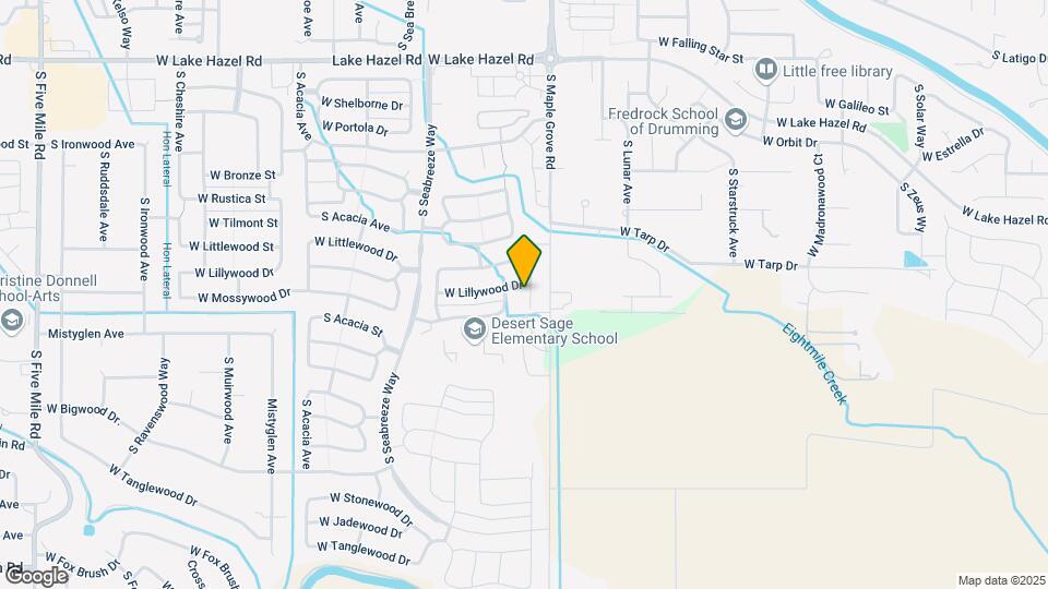6953 S Boysenberry Ave Map and Location Details