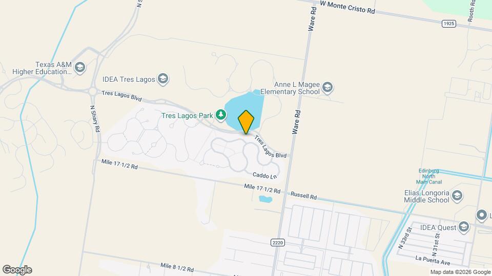 4600 Choke Canyon Dr Mapa y Detalles de la Ubicación