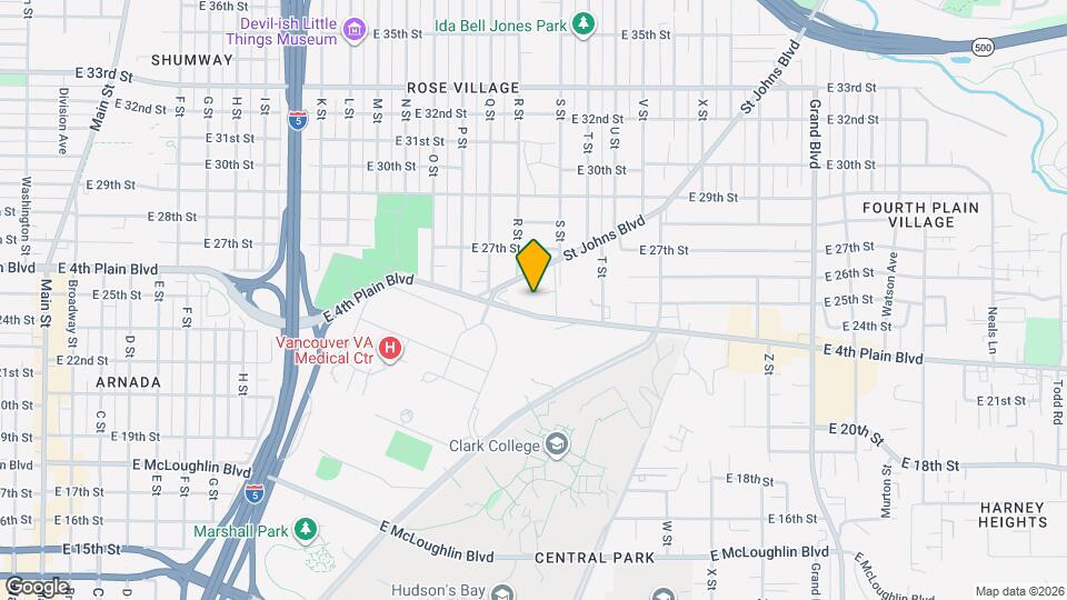 1806 E 4th Plain Blvd Map and Location Details